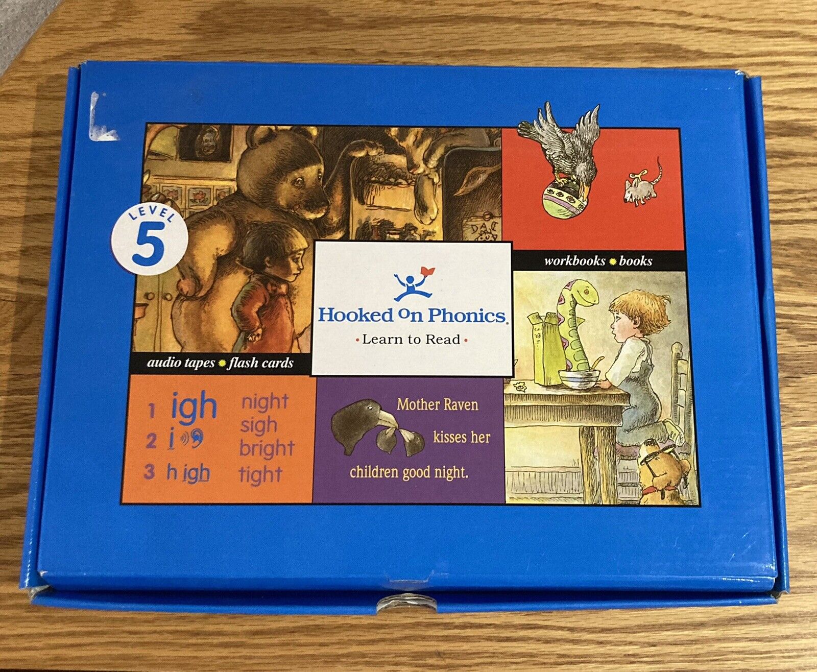 Hooked On Phonics Learn To Read Level 5 Blue  Box, Complete New Set