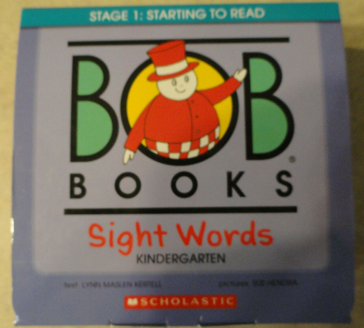 Scholastic Bob Books Sight Words Stage 1 Starting To Read Box Set Kindergarten