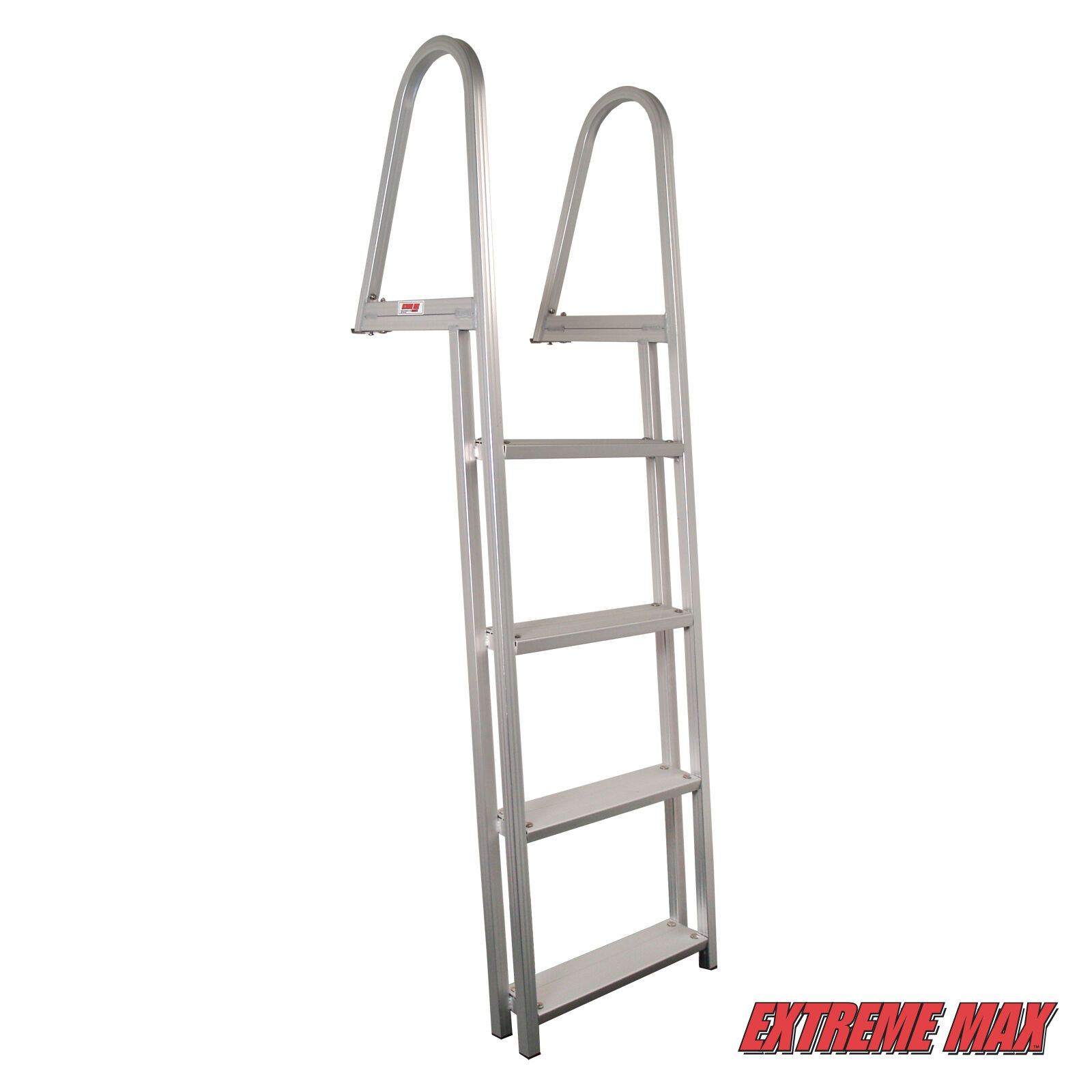 Extreme Max 3005.3380 Aluminum Pontoon/dock Ladder - 4-step