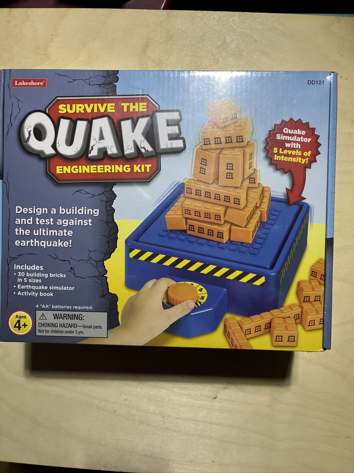 Brand New Sealed Lakeshore Survive The Quake Engineering Game For Kids Stem